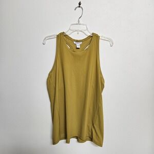 Athleta Ultimate Train Tank Women Sz M Oxidized Yellow #Athleta #AthletaUltimate